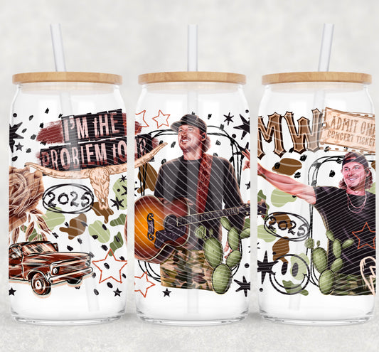 I'm the Problem Camo 16oz UVDTF wrap