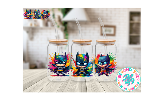 Bat Guy 16oz UVDTF wrap