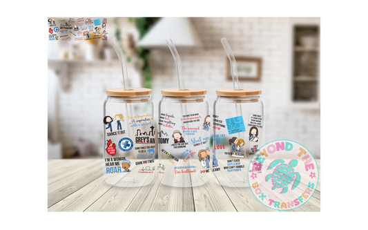 TV Drs. 16oz UVDTF wrap