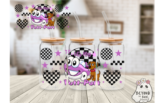 Putt-Putt 16oz UVDTF wrap