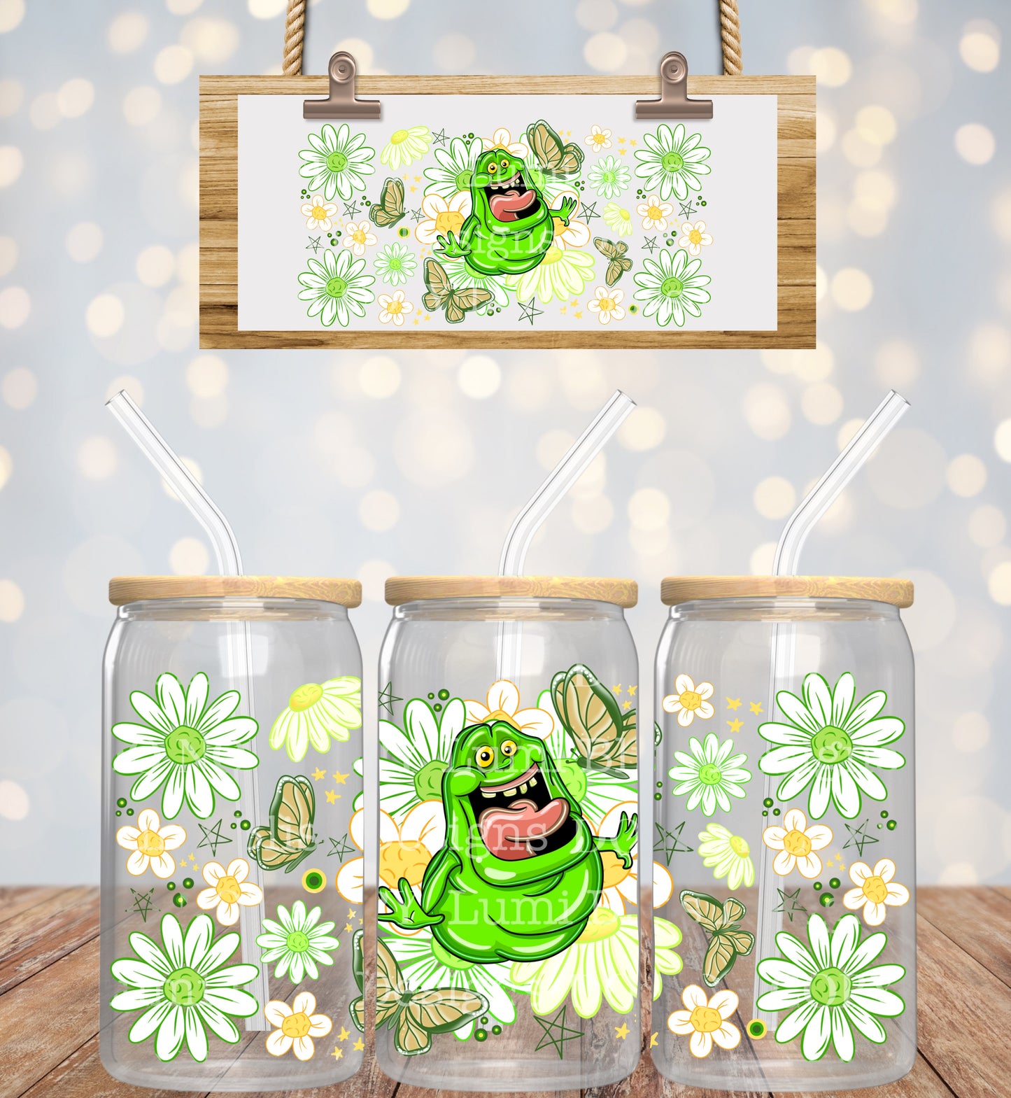 Ghostbusters 16oz UVDTF wrap