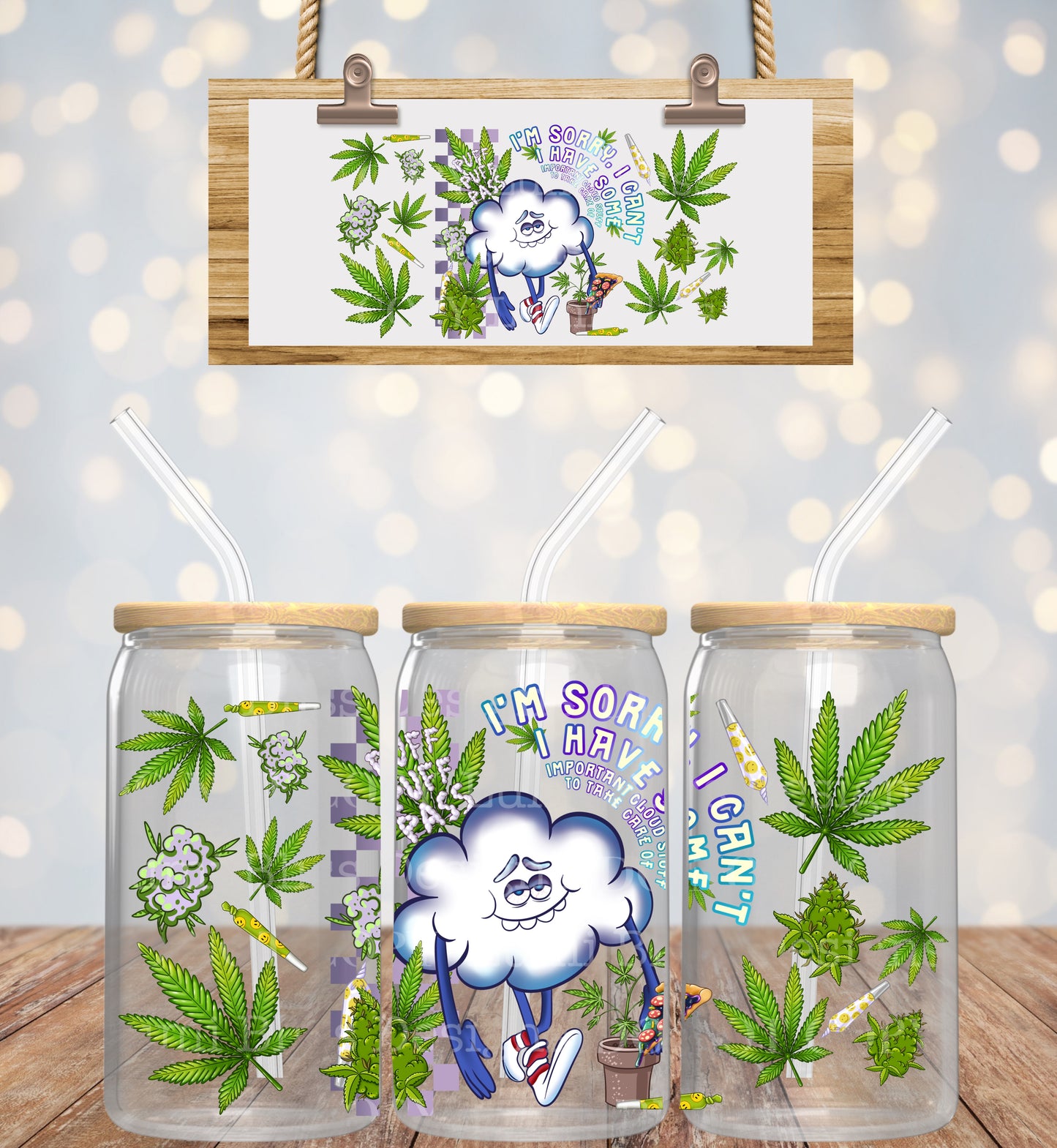 420 Cloud 6oz UVDTF wrap