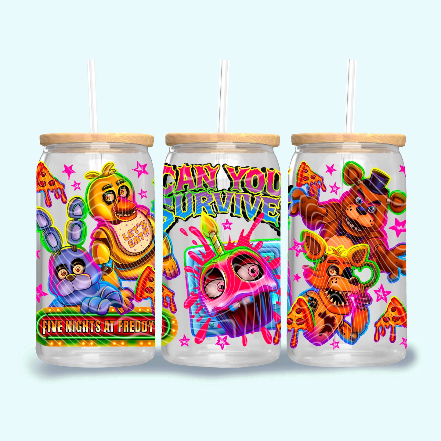 Five Nights 16oz UVDTF wrap