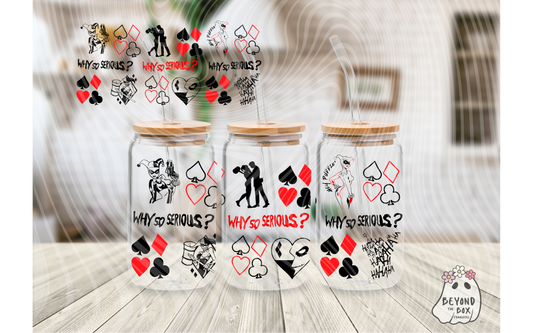 Joker & Quinn 16oz UVDTF wrap