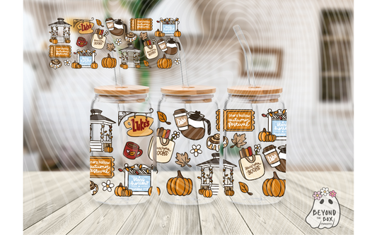 Stars Hollow 16oz UVDTF wrap