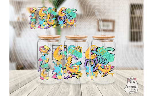 Catdog 16oz UVDTF wrap