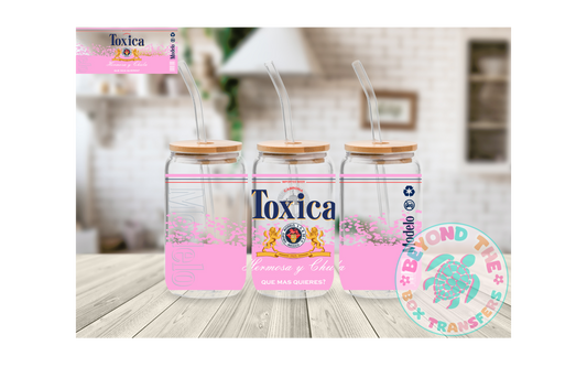 Light Pink Toxica 16oz UVDTF wrap