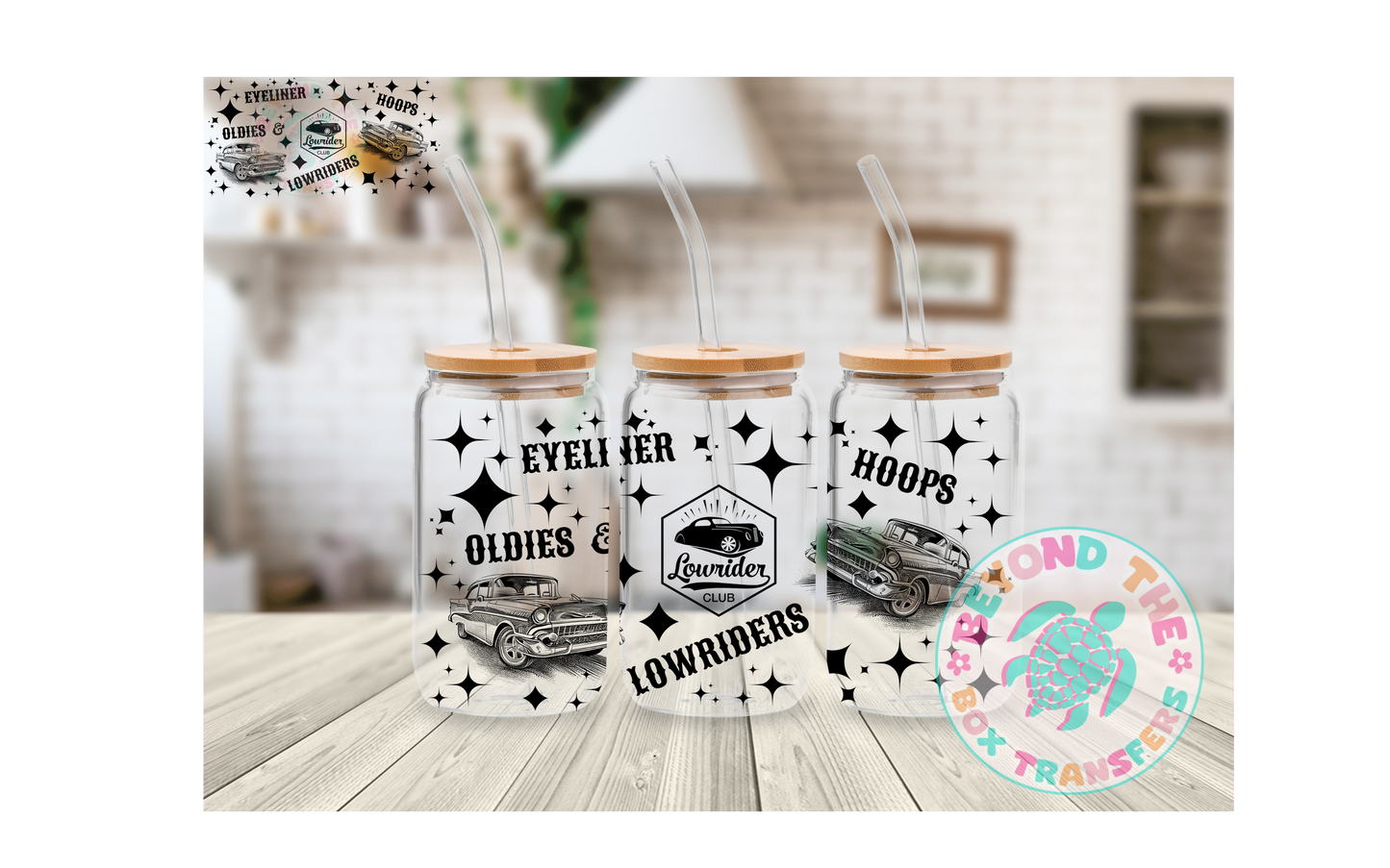 Lowrider 16oz UVDTF wrap