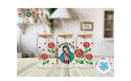 Virgin Guadalupe 16oz UVDTF wrap