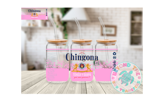 Pink Chignona 16oz UVDTF wrap