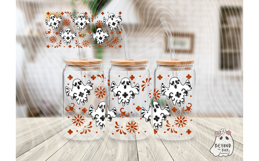 Dia de Muertos Talavera 16oz UVDTF wrap