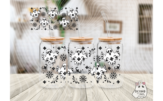 Dia de Muertos Talavera 16oz UVDTF wrap