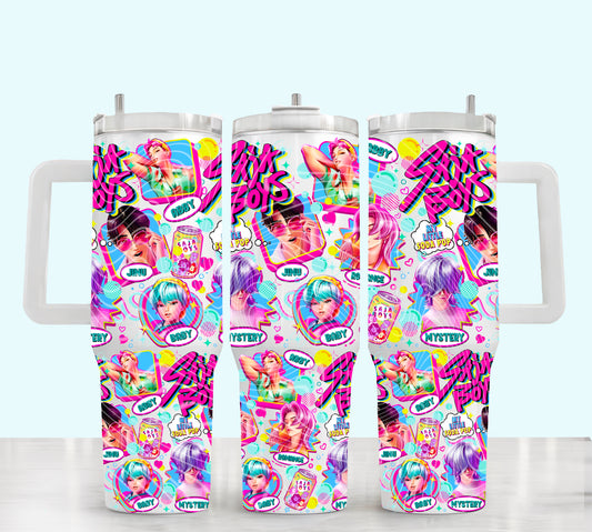 KPOP 40oz UVDTF 2pc wrap