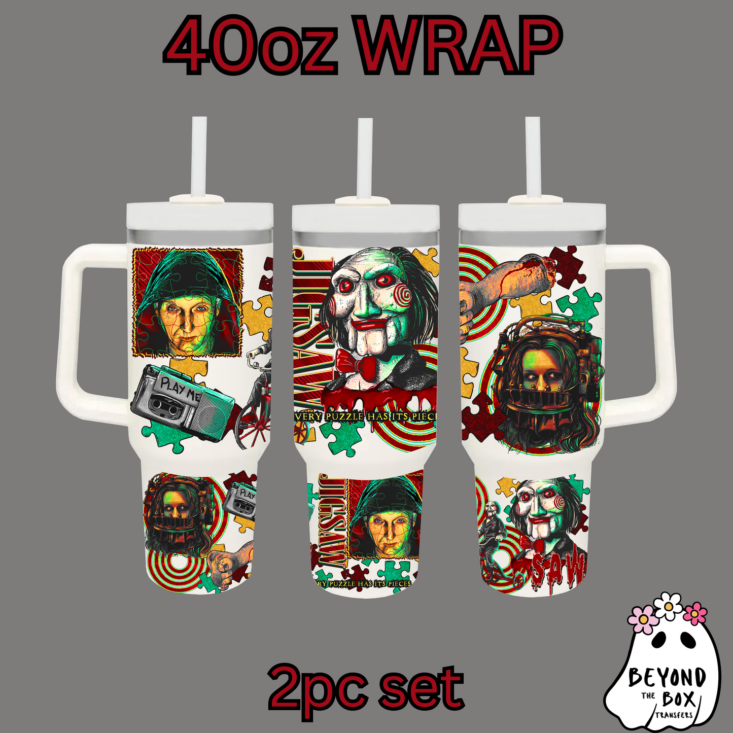 Saw 40oz UVDTF 2pc wrap