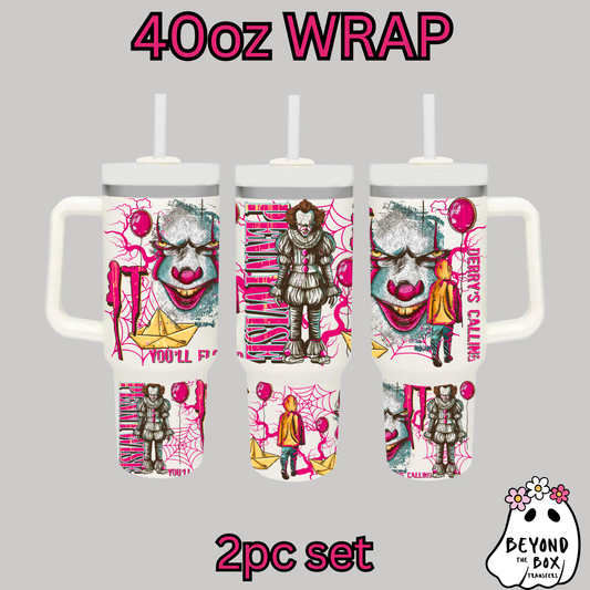 You'll Float Too 40oz UVDTF 2pc wrap