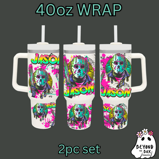 Jason 40oz UVDTF 2pc wrap