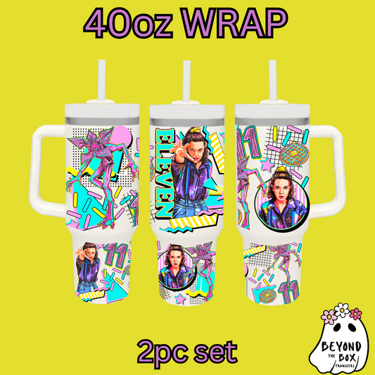 Friends Don't Lie 40oz UVDTF 2pc wrap