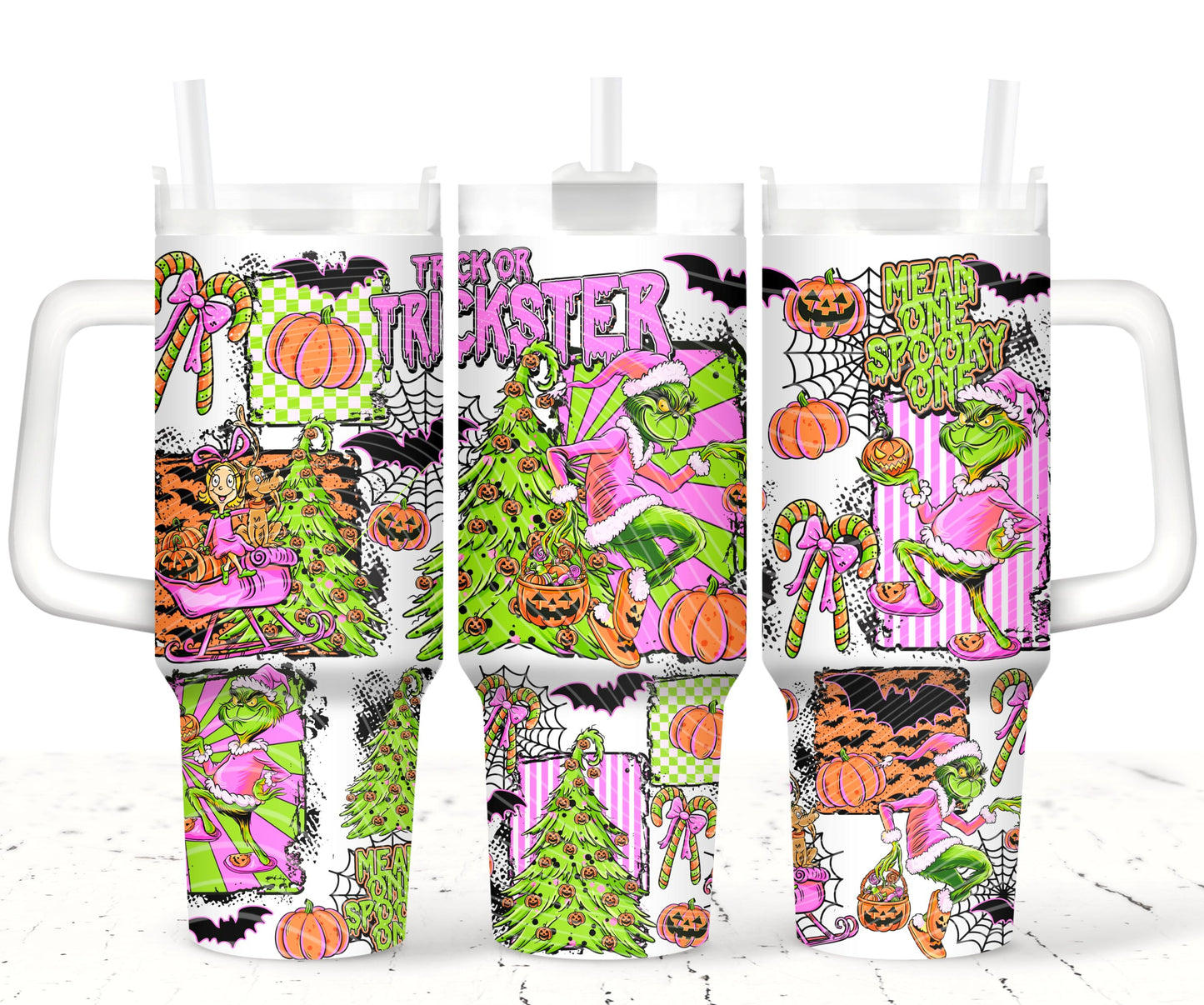 Trick or Trickster 40oz UVDTF 2pc wrap