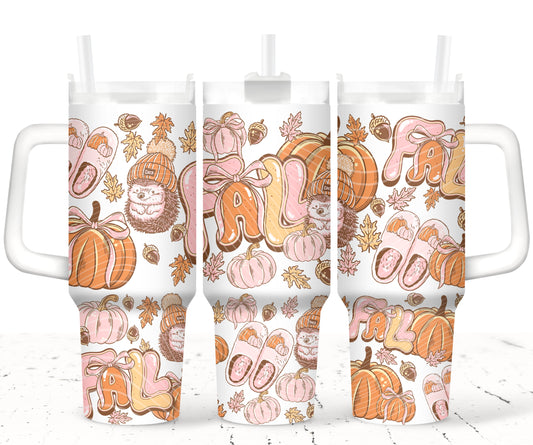 Cozy Fall 40oz UVDTF 2pc wrap