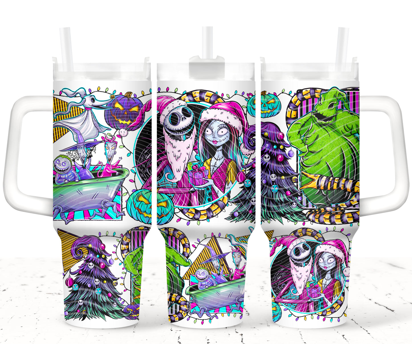 Nightmare 40oz UVDTF 2pc wrap