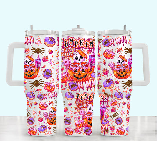 Pumpkin 40oz UVDTF 2pc wrap
