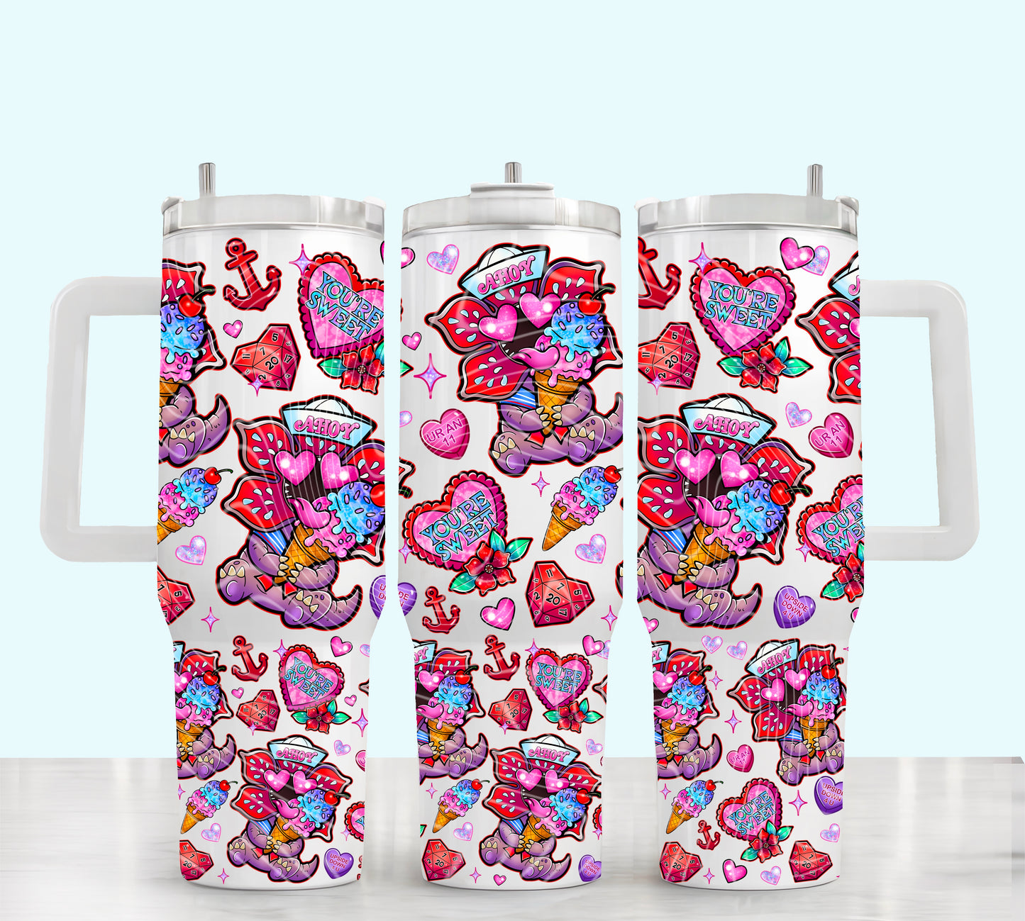 Ahoy 40oz UVDTF 2pc wrap