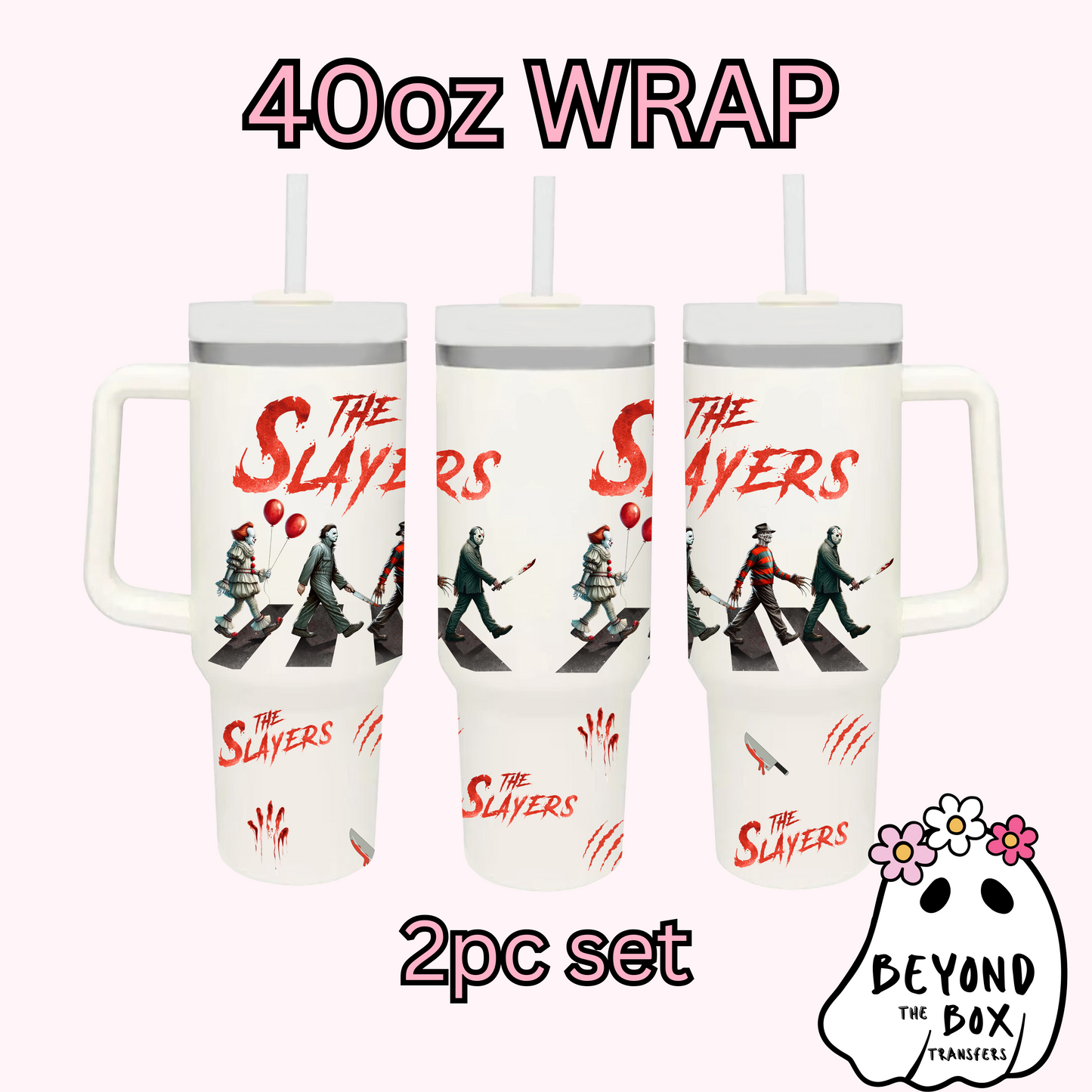 The Slayers 40oz UVDTF 2pc wrap