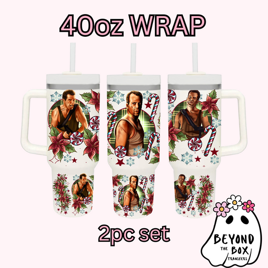 It is A Christmas Movie 40oz UVDTF 2pc wrap