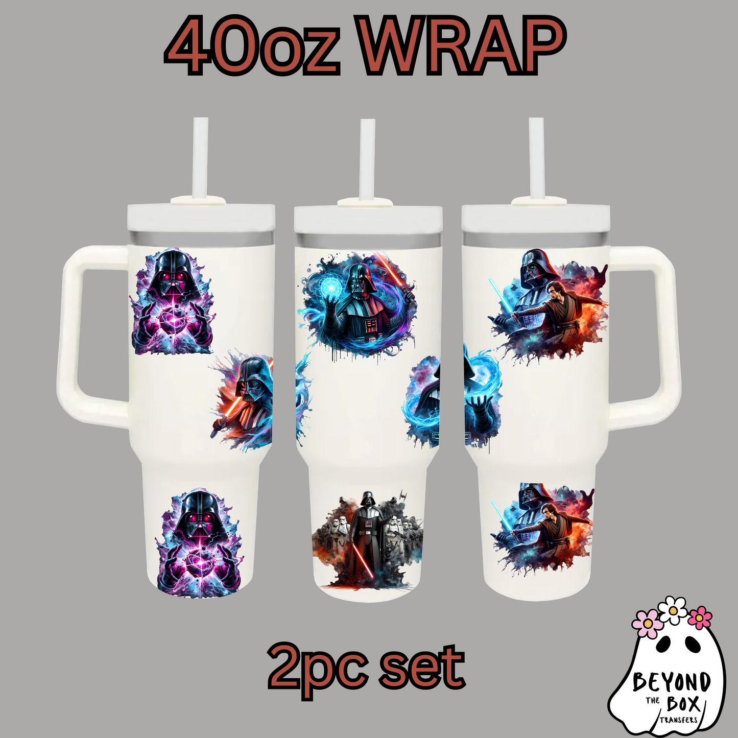 Galaxy War 40oz UVDTF 2pc wrap