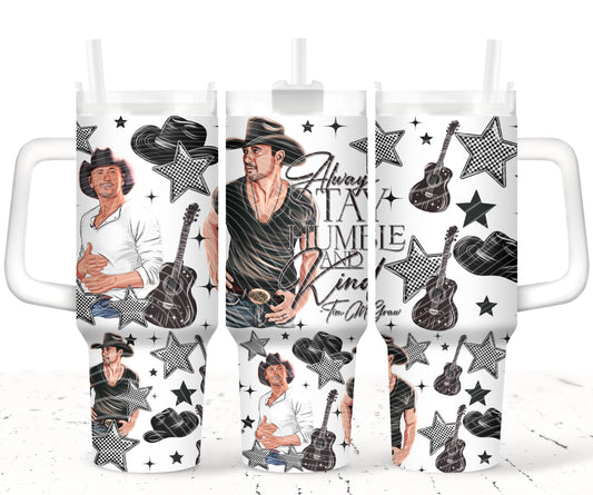 Stay Humble 40oz UVDTF 2pc wrap