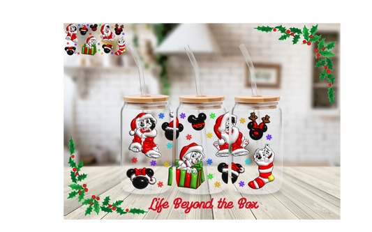 101 Christmas 16oz UVDTF wrap
