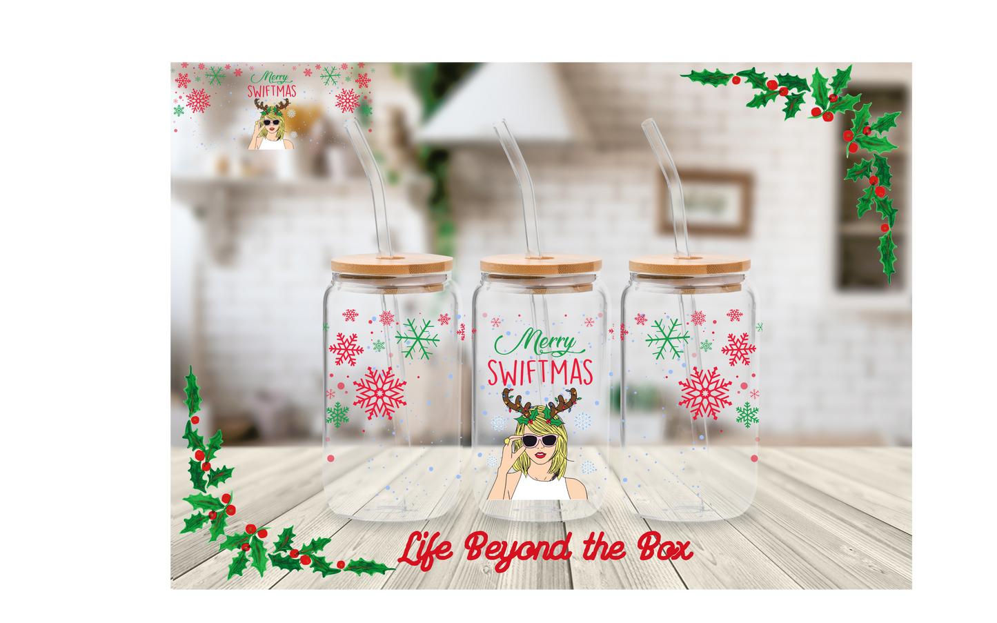 Swiftmas 16oz UVDTF wrap