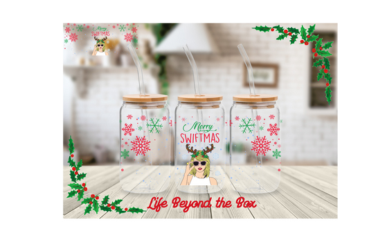 Swiftmas 16oz UVDTF wrap