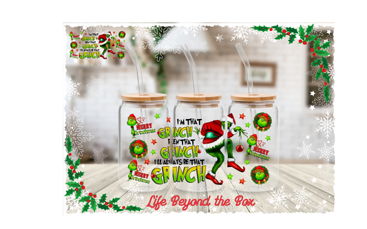 Christmas 16oz UVDTF Wrap