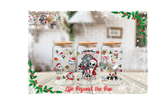 Nice or Naughty 16oz UVDTF wrap