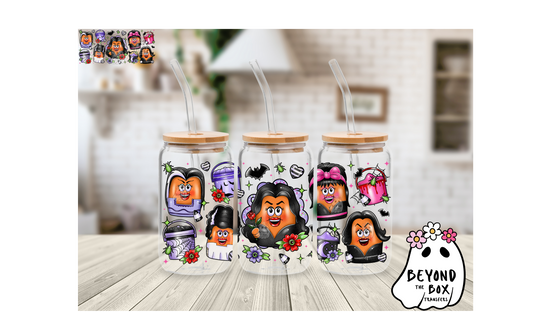 Spooky Ghouls Nuggets 16oz UVDTF wrap