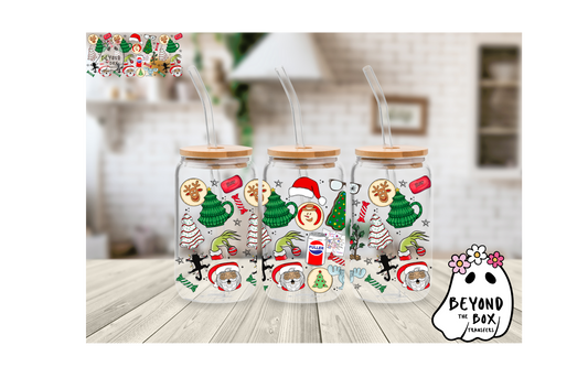 Christmas Medium skin tone 16oz UVDTF wrap