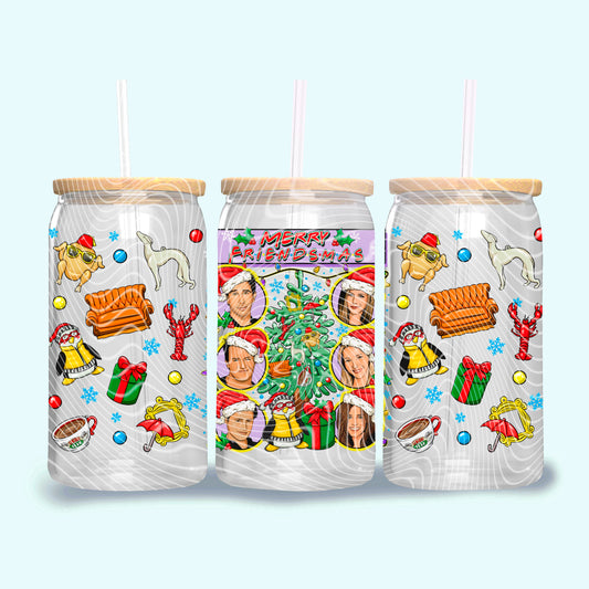 Friendsmas 16oz UVDTF Wrap
