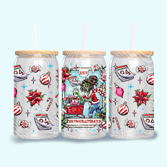 Procrastinator 16oz UVDTF Wrap