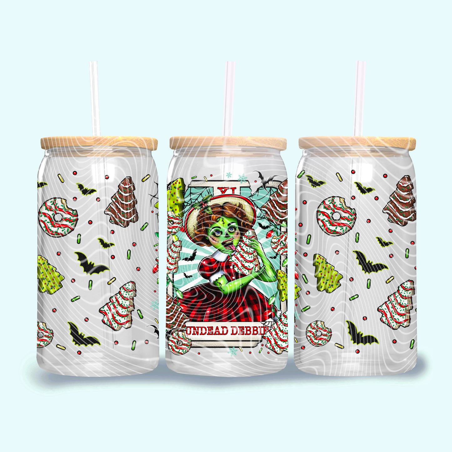Undead Debbie 16oz UVDTF Wrap