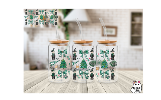 Green Nutcracker H.P. 16oz UVDTF wrap