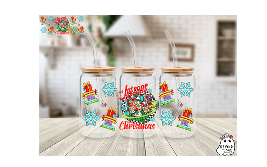 Space Christmas 16oz UVDTF wrap