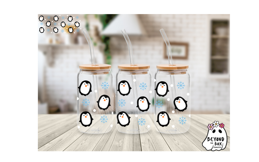 Cute Penguin 16oz UVDTF Wrap