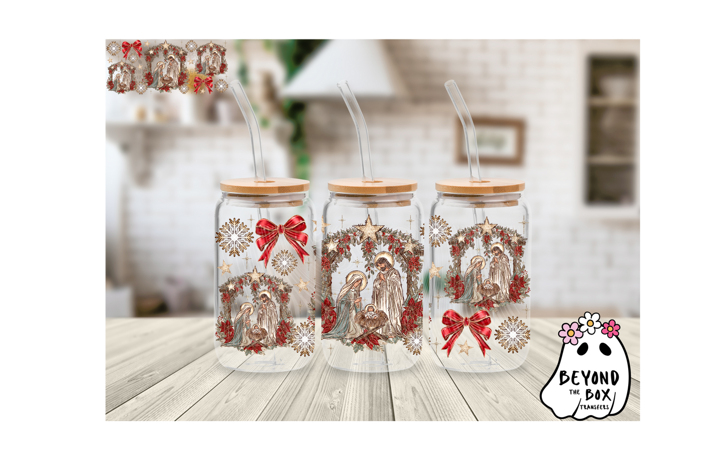 Nativity 16oz UVDTF Wrap