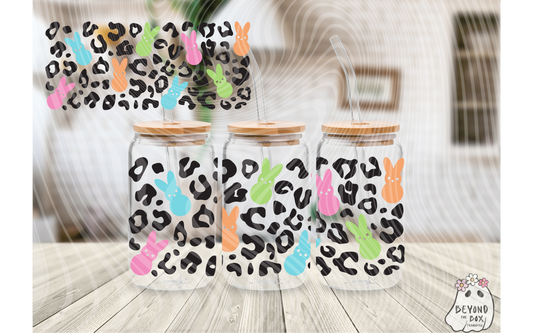 Leopard Easter 16oz UVDTF wrap