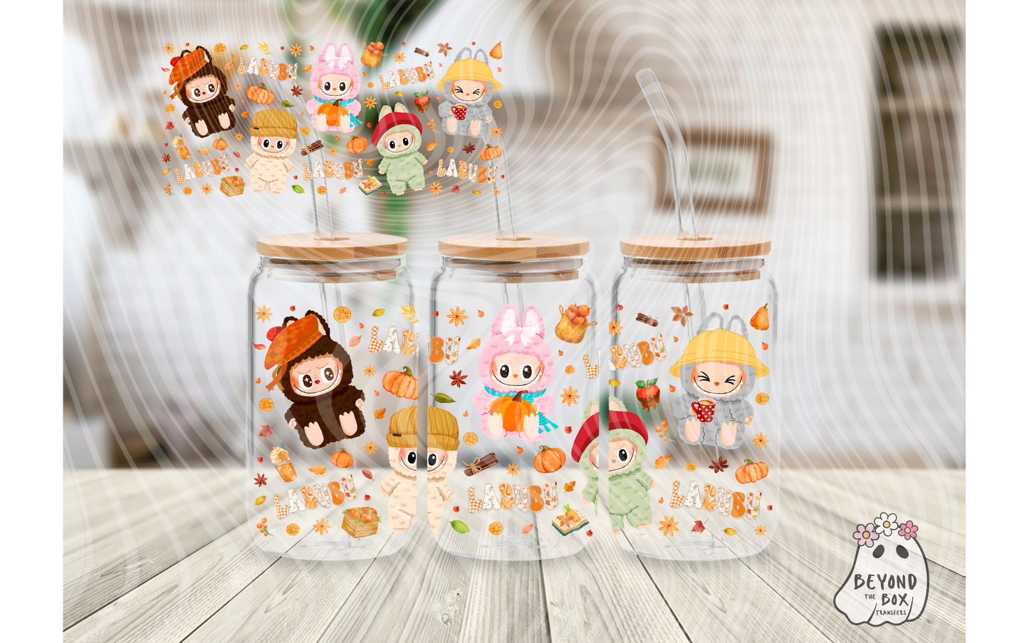 Cute Doll Horror 16oz UVDTF wrap