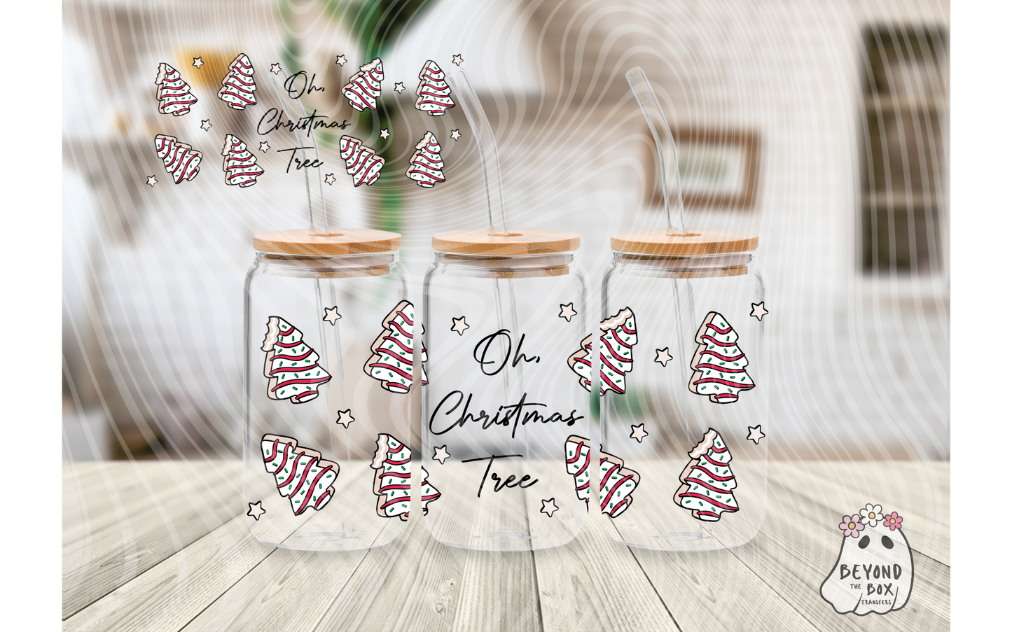 Tree Cakes 16oz UVDTF Wrap