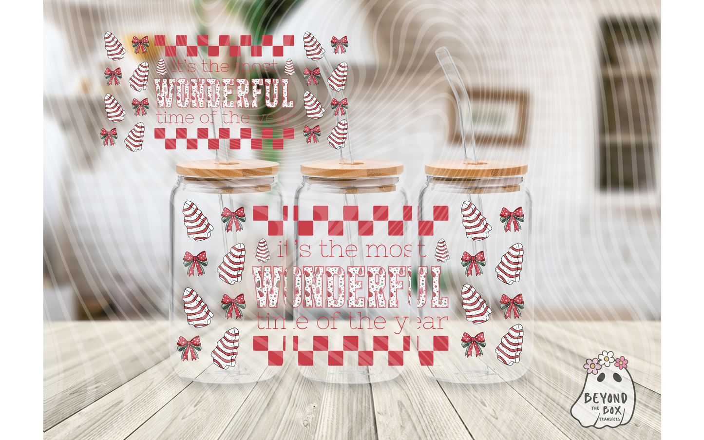 Tree Cakes 16oz UVDTF Wrap