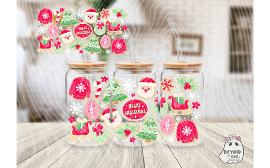 Christmas Cookies 16oz UVDTF Wrap