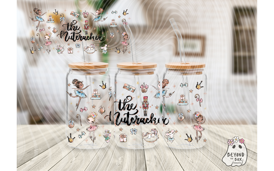 Sugar Plum Fairy Christmas 16oz UVDTF Wrap